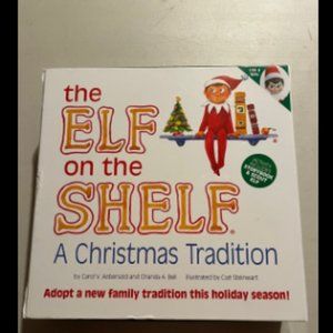 2005 The Elf on the Shelf A Christmas Tradition *Hardcover book-boy elf*